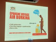 Air Burkina: « Epargne voyage » pour « démystifier » le voyage aérien