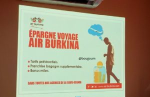Air Burkina: « Epargne voyage » pour « démystifier » le voyage aérien