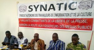 Burkina: le syndicat des médias publics pas content du ministre de la Communication