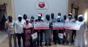 LONAB: trois gagnants se partagent plus de 105 millions FCFA