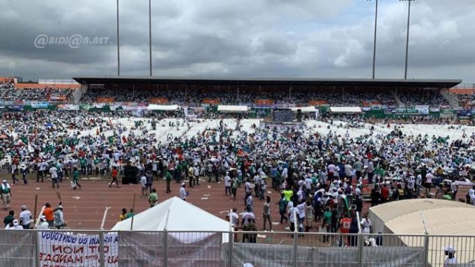 Présidentielle ivoirienne: plusieurs milliers d’opposants « disent non » à la candidature de ADO