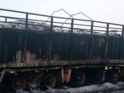 Burkina: un camion de produits chimiques prend feu à Zorgho