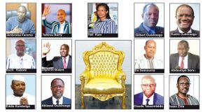 Burkina: 10 candidats à la présidentielle enrichissent le Trésor public avec 250 millions de FCFA