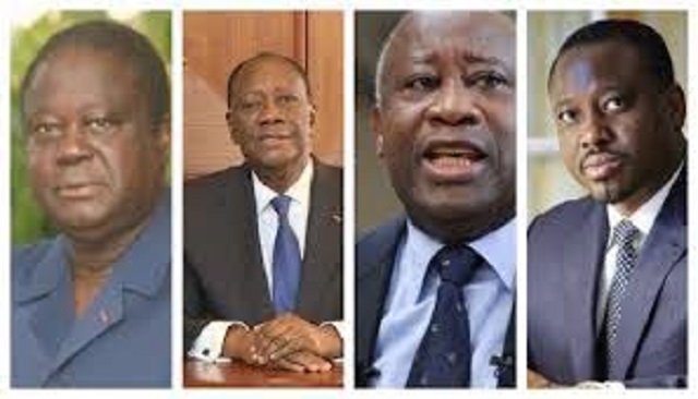 Les acteurs majeurs de la scène politique ivoirienne