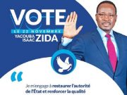 Présidentielle 2020: Yacouba Isaac Zida veut construire un « Burkina sûr » et « sécurisé » avec ses 150 engagements