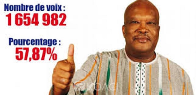 roch kaboré réélu président