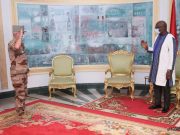 Lutte contre le terrorisme dans le Sahel : le commandant de la Force Barkhane fait le point au président du Faso