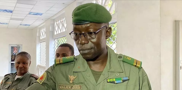Le colonel Malick Diaw