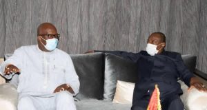 Investiture du président Alpha Condé : le président du Faso à Conakry