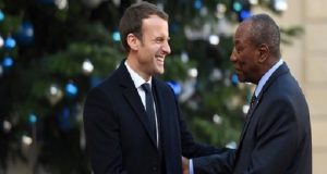 Macron à Alpha Condé : « Je tiens à vous transmettre mes vœux de succès… »