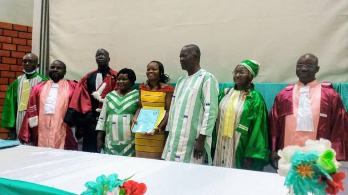 Éducation au Burkina : soutenance de thèse unique de Bahanla Edwige Oboulbiga