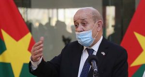 Visite du ministre français des Affaires étrangères au Burkina