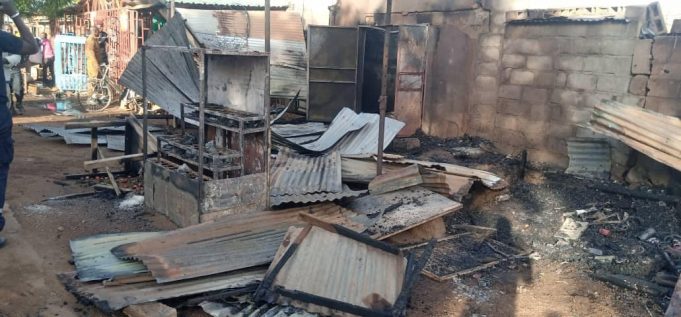 Burkina : incendie d’un magasin de stockage d’essence à Koupéla