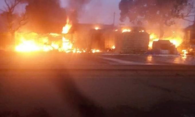 Bobo-Doulasso: un violent feu fait d’énormes dégâts matériels