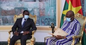 Burkina: le président du Faso sollicité pour soutenir la candidature ivoirienne à la CAF