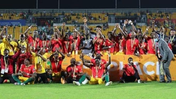 CHAN 2021: la Guinée bat le Cameroun et prend la 3e place