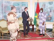 Burkina: le président du Faso échange avec le directeur général de l’Etat-major de l’Union européenne