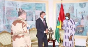 Burkina: le président du Faso échange avec le directeur général de l’Etat-major de l’Union européenne