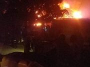 Bobo-Dioulasso : un « violent feu » fait de nombreux dégâts dans un garage