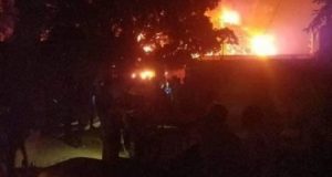 Bobo-Dioulasso : un « violent feu » fait de nombreux dégâts dans un garage