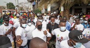 Conakry : retour triomphal de Amadou Diaby, l’enfant prodige du football guinéen