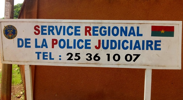 Le Service régional de la Police judiciaire du Centre du Burkina Faso (SRPJ-C)