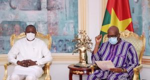 Burkina: le président du Faso sollicité pour soutenir la candidature sénégalaise à la CAF