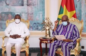 Burkina: le président du Faso sollicité pour soutenir la candidature sénégalaise à la CAF