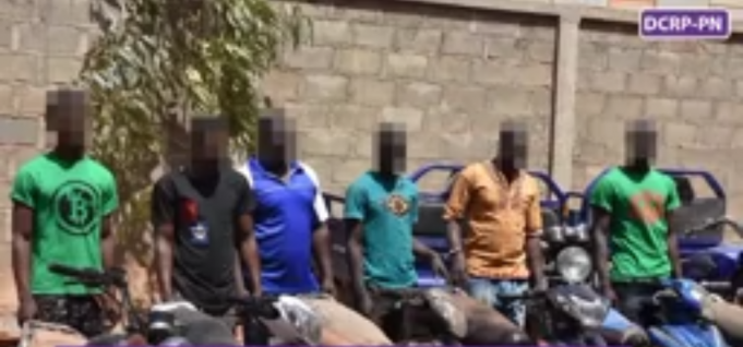 Ouagadougou : un groupe de présumés voleurs d’engins et de petits ruminants aux arrêts