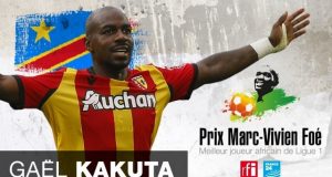 Football : le Prix Marc-Vivien Foé revient au congolais Gaël Kakuta