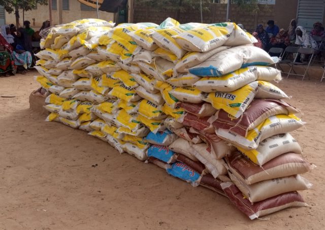 Trois tonnes de riz offerts à 100 foyers de Walalghin