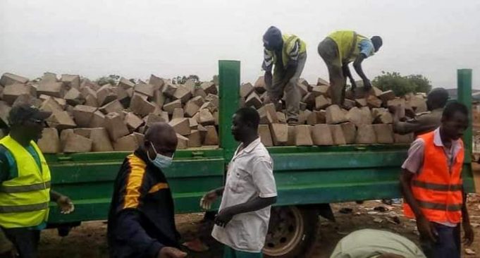 Ouagadougou: plus de 1 500 bornes déterrées à Bassinko pour occupation illégale du domaine public
