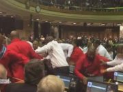 Afrique du Sud: coups de poing entre des députés au Parlement panafricain