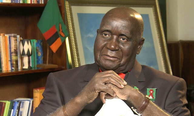 L'ex-président zambien, Kenneth Kaunda