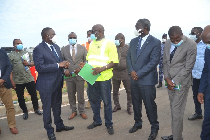 UEMOA: constat du chantier des Postes de Contrôle Juxtaposés entre le Bénin et le Togo
