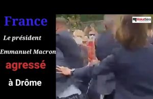 France: Emmanuel Macron agressé physiquement