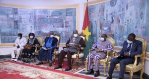 Burkina: Newton Ahmed Barry chez Roch Kaboré