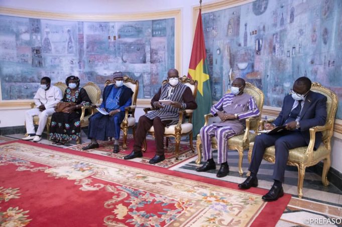 Burkina: Newton Ahmed Barry chez Roch Kaboré