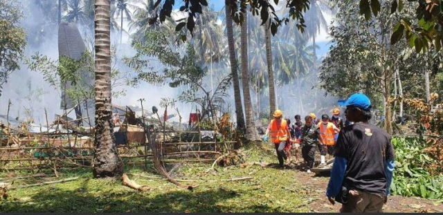 Crash d'avion aux Philippines