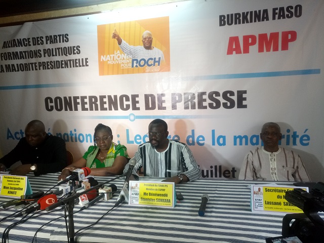 Des membres de l'APMP