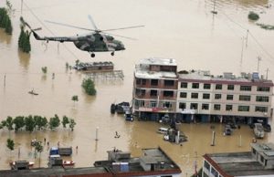 Chine: une inondation fait 12 morts et 200 000 habitants évacués