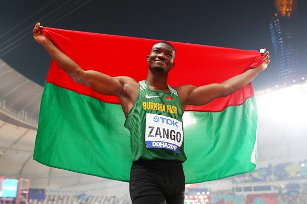 L'athlète burkinabè Hugues Fabrice Zango