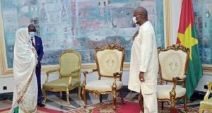 Burkina: la commissaire aux affaires sociales de l’UA chez le président du Faso