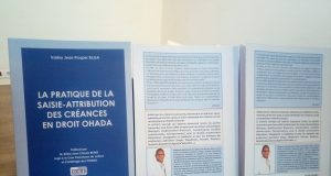 «La pratique de la saisie-attribution des créances en Droit OHADA», un ouvrage de Valéry Silga