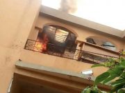 Incendie au cabinet des frères Farama: la Police scientifique sur les lieux