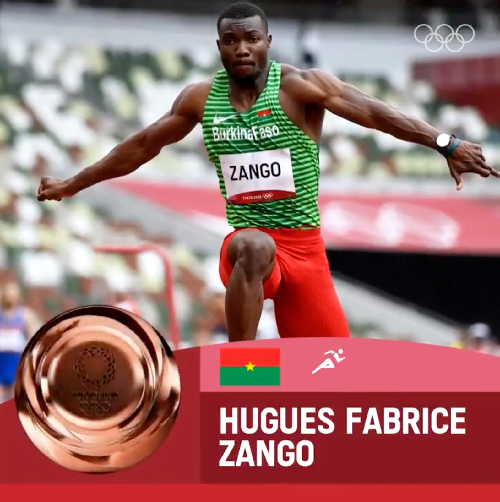 Athlétisme: de l’or pour Hugues Fabrice Zango au Meeting de Montreuil