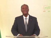 Côte d’Ivoire/Fête de l’indépendance: le message du président Ouattara