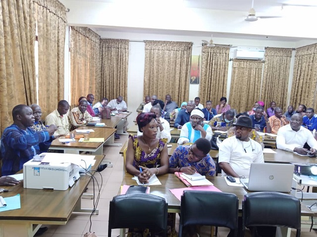 Les participants à la formation