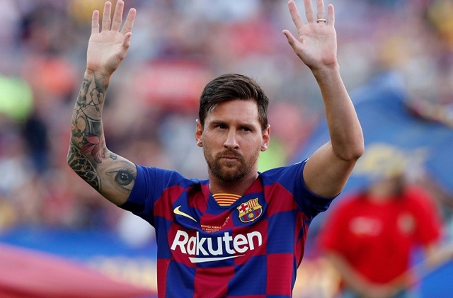 Lionel Messi, capitaine du FC Barcelone