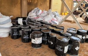 Burkina: saisie de 11,5 tonnes de cyanure de contrebande